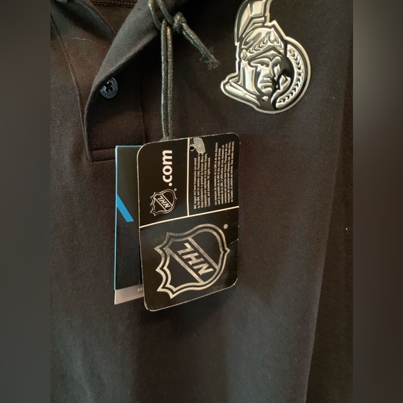 Men’s Ottawa Senators NHL Polo Shirt Size Small Levelwear NWT - Picture 8 of 10